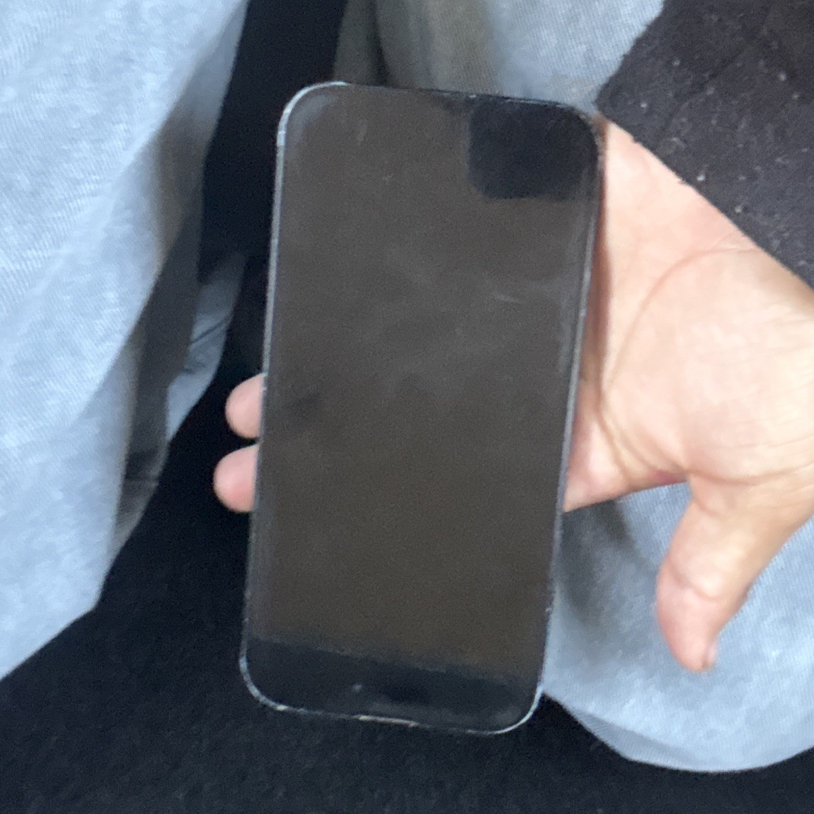 Used Apple iPhone 15 128GB Black Slate 6.1in iOS 5G T-Mobile 12MP 6GB