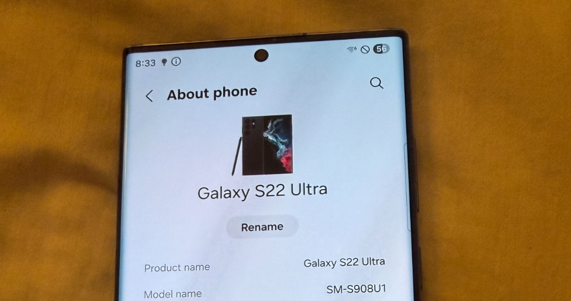 Samsung Galaxy S22 Ultra – 128 GB – Phantom Black (Unlocked) USED