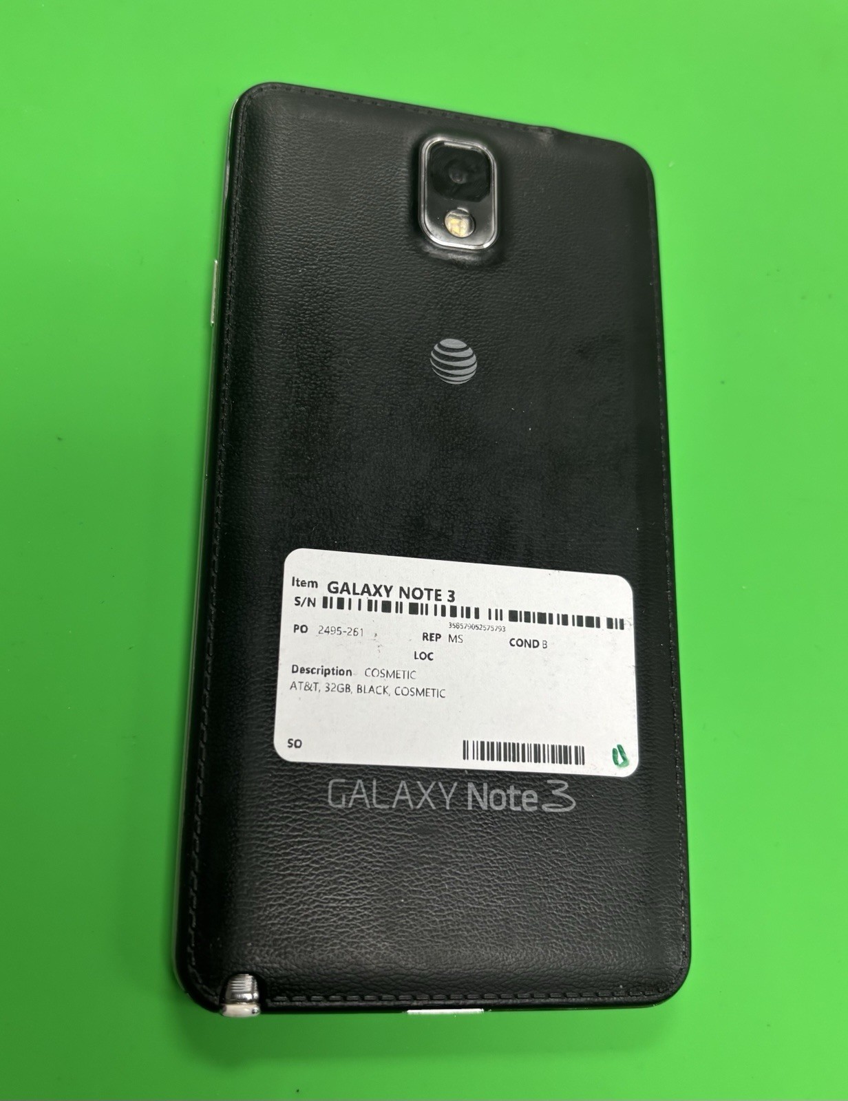 SAMSUNG Galaxy Note 3 32GB BLACK (AT&T) FREE BUNDLE & SHIPPING