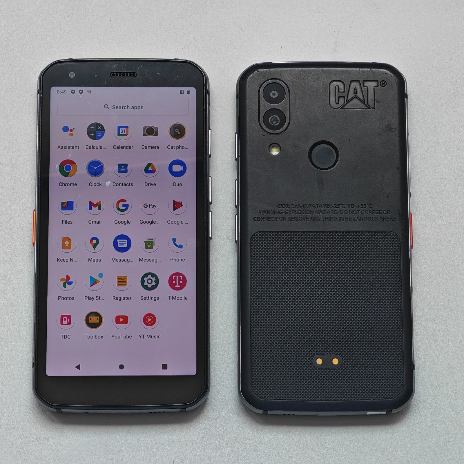 GOOD Caterpillar CAT S62 4G 128GB Unlocked Durable Outdoor Android Smartphone