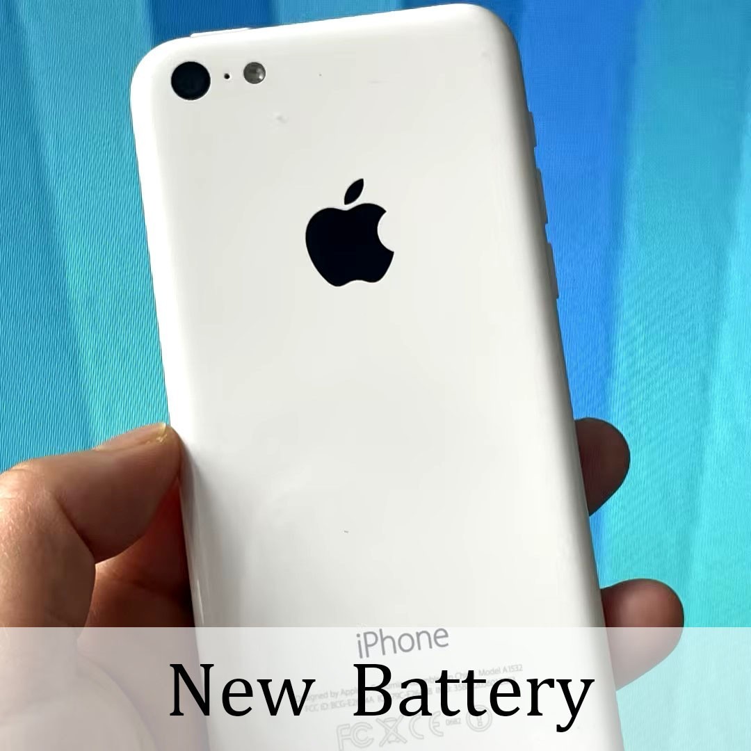 Apple iPhone 5c (Unlocked) New Battery – 8 GB / 16 GB / 32GB – White SALE US