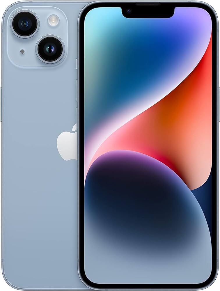 Apple iPhone 14 A2649 Spectrum Only 128GB Blue Good