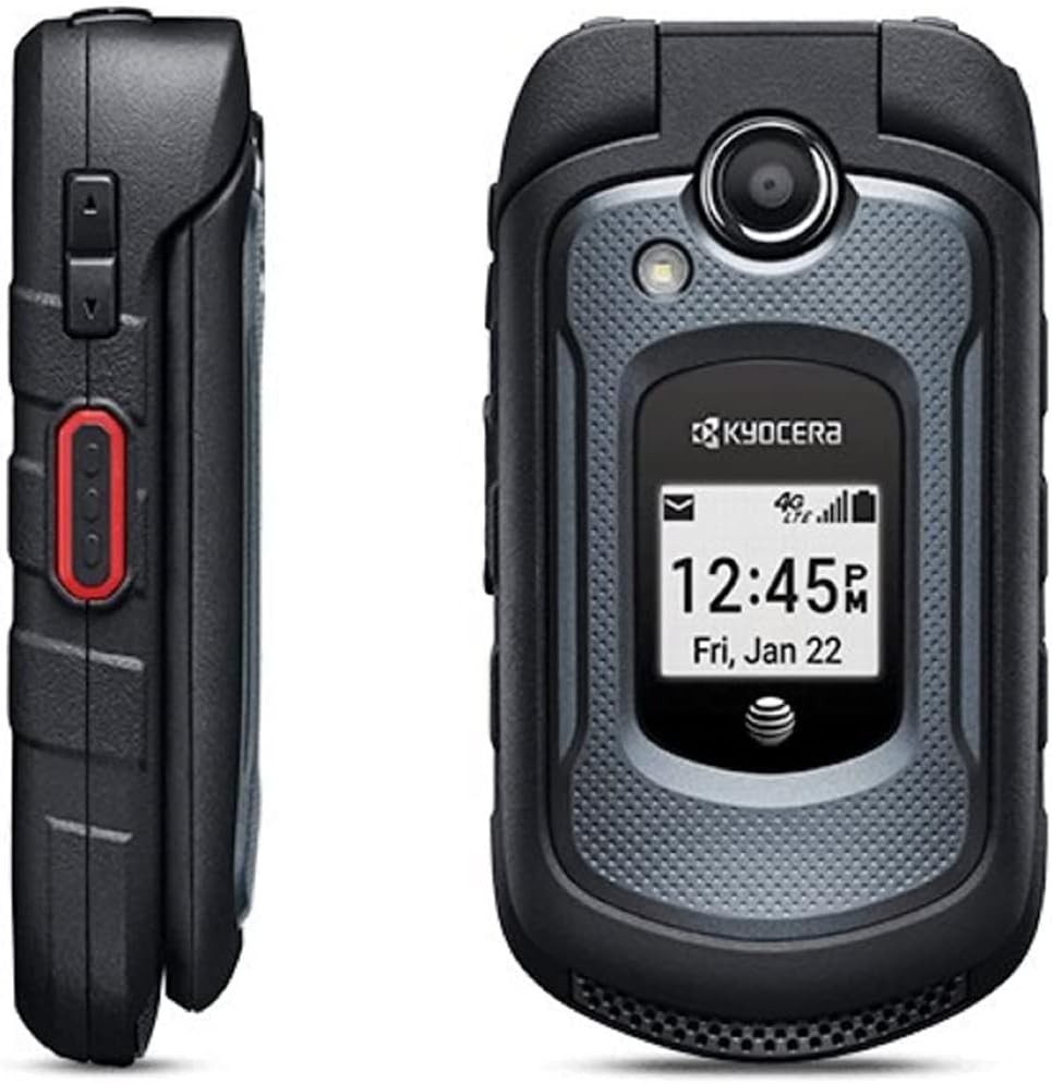Kyocera DuraXE 4G LTE 8GB PTT Rugged Flip Phone AT&T GSM Unlocked (E4710)