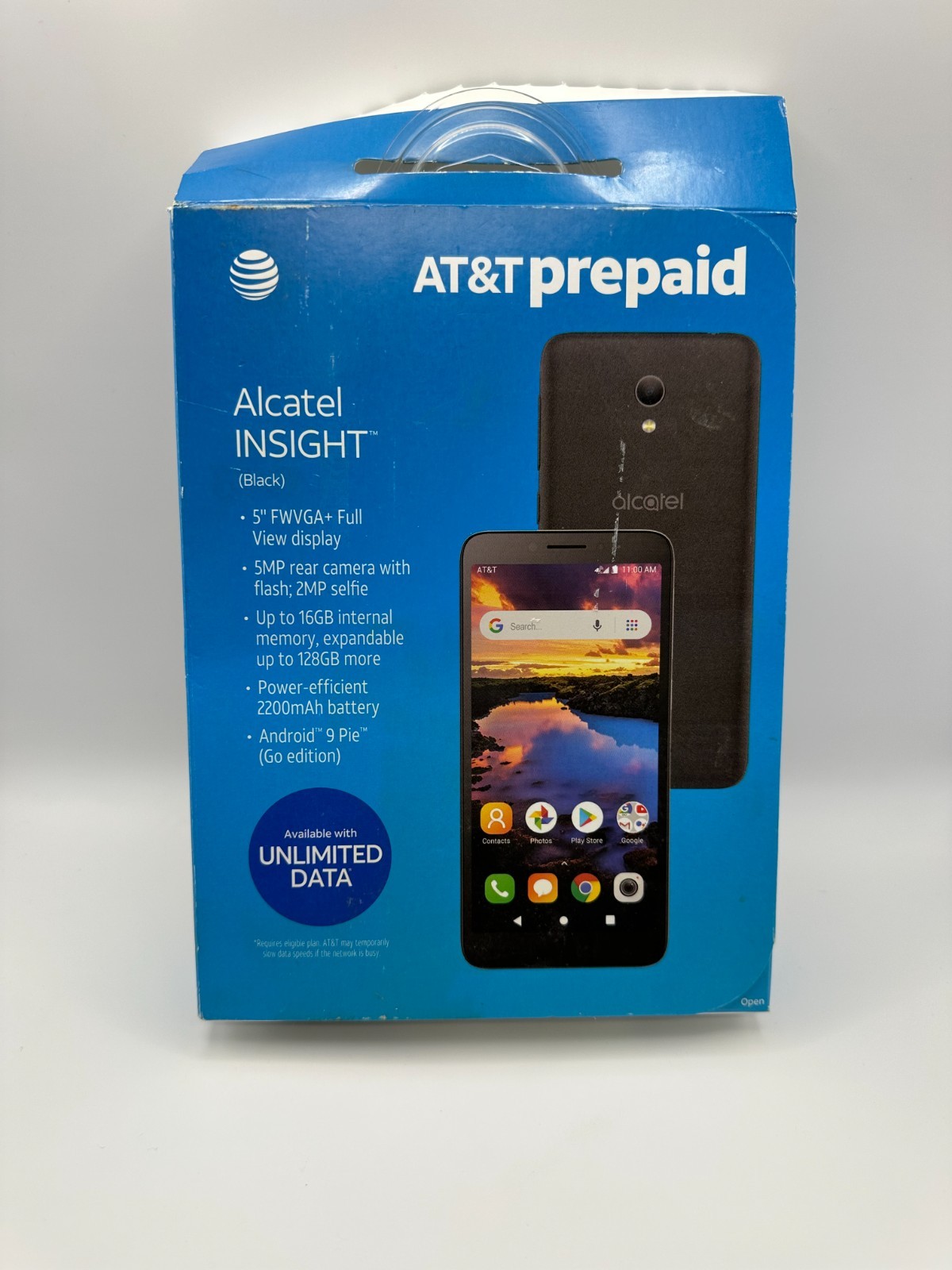 Alcatel Insight 5005R Android Smartphone 5″ LCD Display 5MP Camera 16GB 4G AT&T