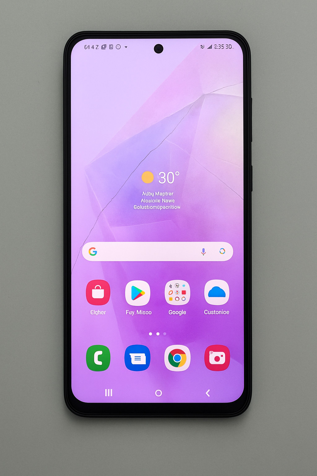 Samsung Galaxy A35 5G SM-A356U 128GB 6GB T-Mobile Locked Blue – Has Scratches