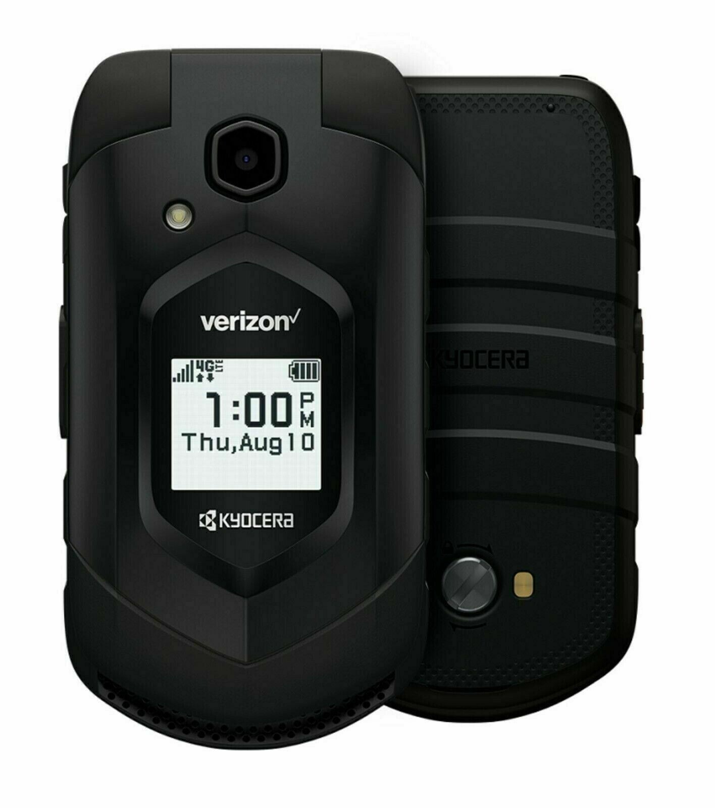 Kyocera DuraXV E4610 Verizon Locked 4G LTE 16gb Rugged PTT Flip Phone Grade A