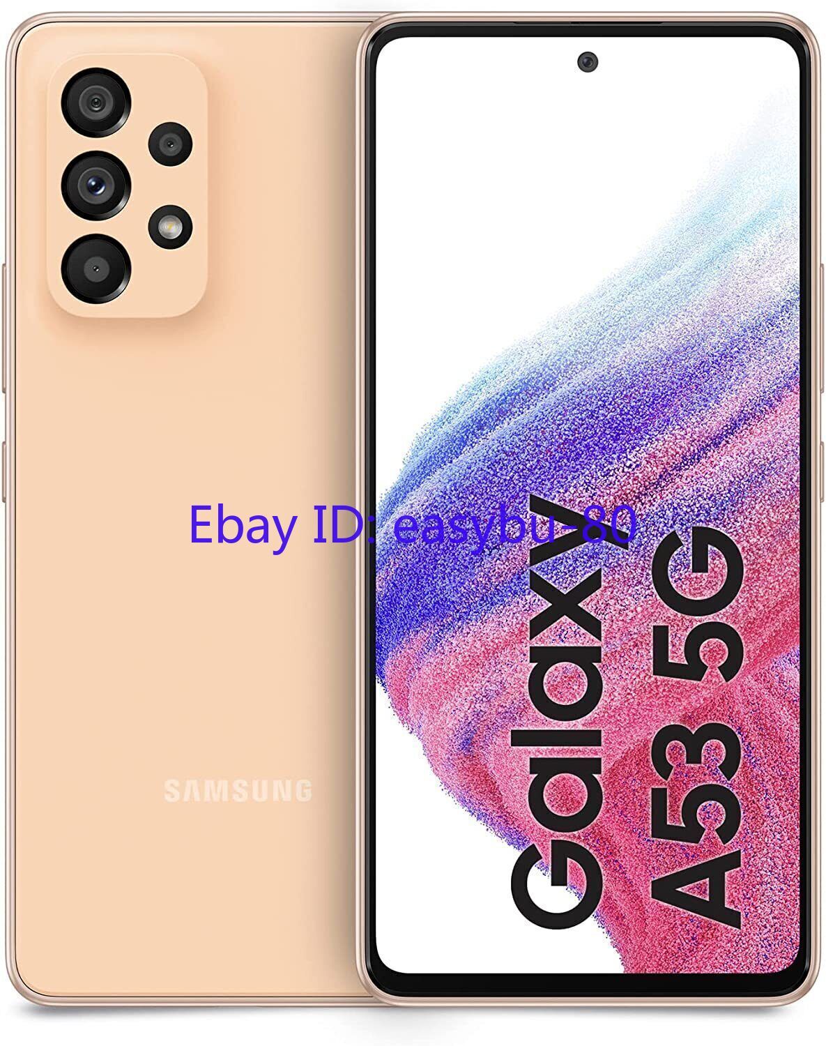 Unlocked Samsung Galaxy A53 5G SM-A536U 128GB+6GB 64MP New Sealed Multicolor