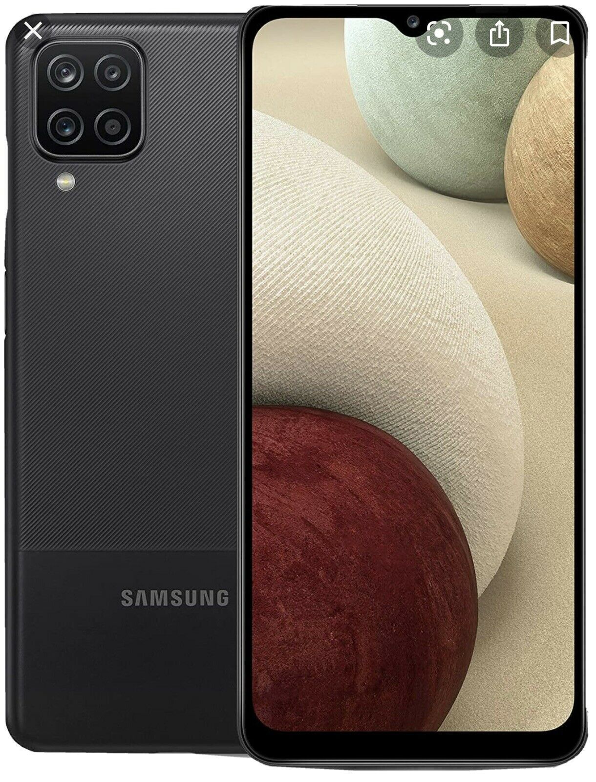 Samsung Galaxy A12 Dual SIM 64GB 6.5″ Fingerprint NFC 4G LTE Android Unlocked