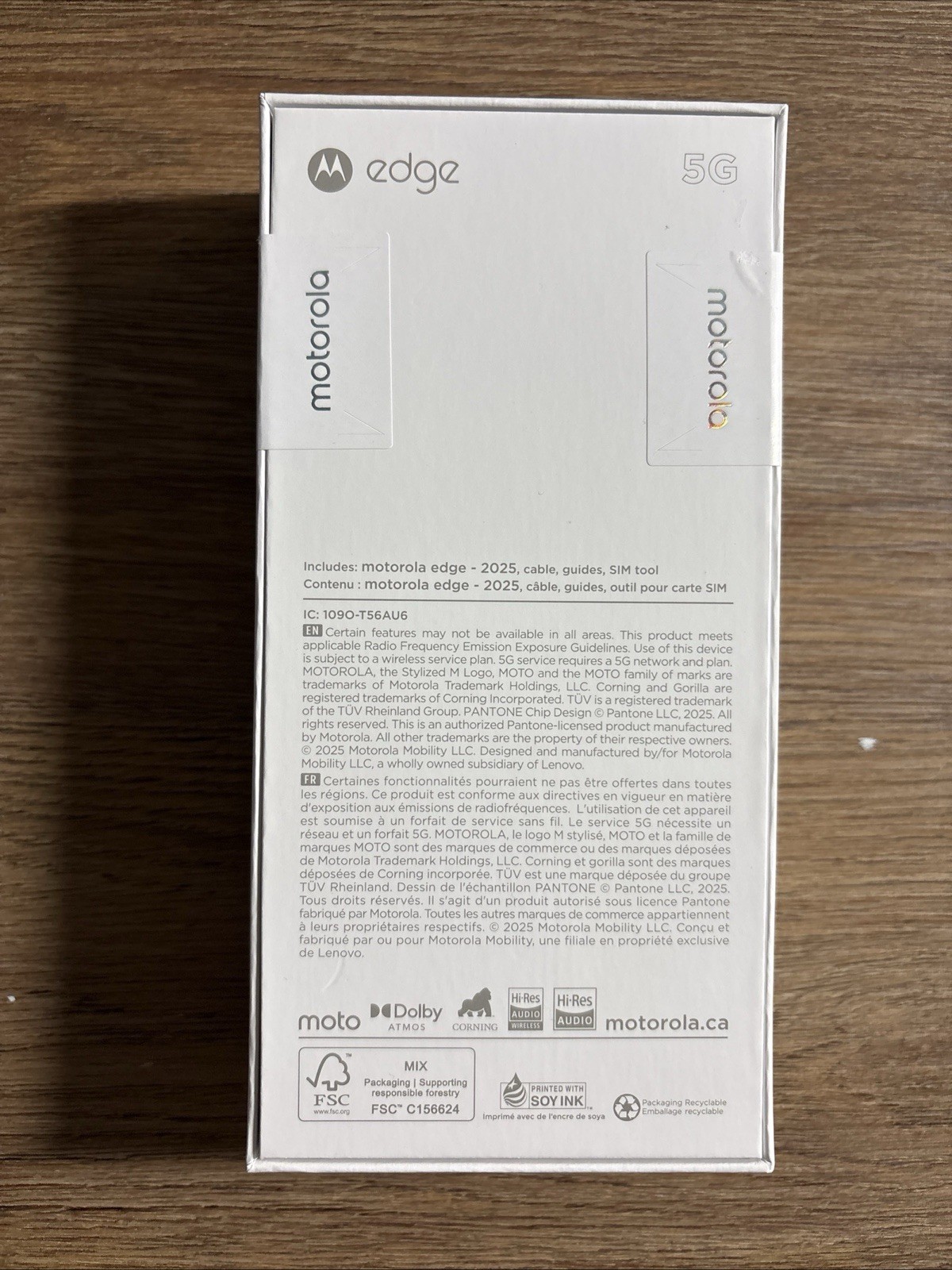 Motorola Edge 2025 5G 256GB Deep Forest – Unlocked – Brand New Sealed