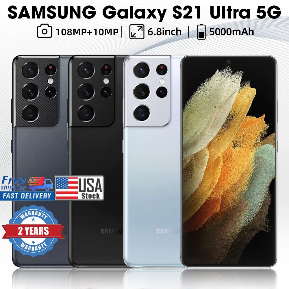 Samsung Galaxy S23 Ultra/S24 Ultra (5G) 256/512GB Factory Unlocked,Sealed & New