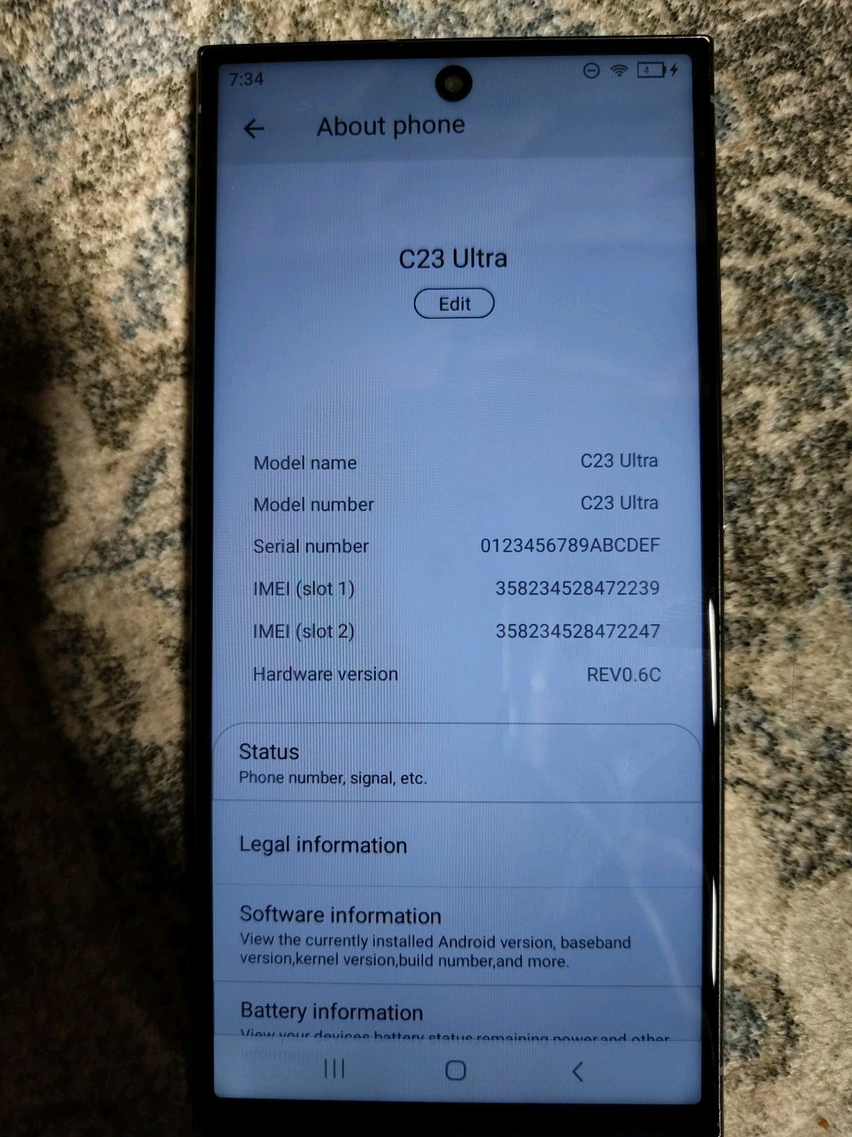 Android Phone Unbranded Read Description