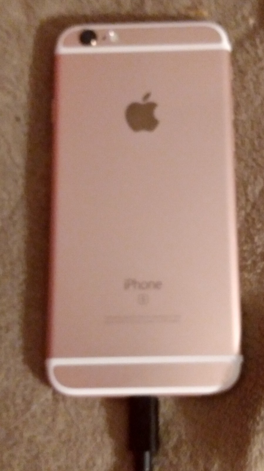 Apple iPhone 6s Smartphone 12MP Camera Rose Gold/White Bar Style