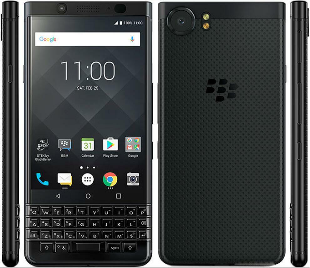 BlackBerry Keyone 32GB 64GB 12MP Fingerprint Android LTE SmartPhone- New Sealed