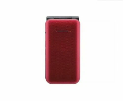 Consumer Cellular Link II Link 2 Z2335CC 8GB Red FlipPhone GSM Unlocked A- Grade