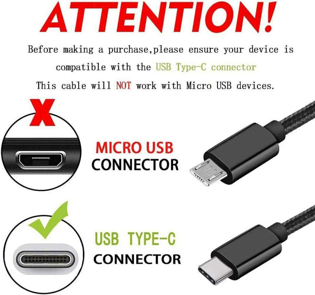 45W Super Fast Charging Wall Charger USB-C Type C Cable For Samsung Fast SHIP
