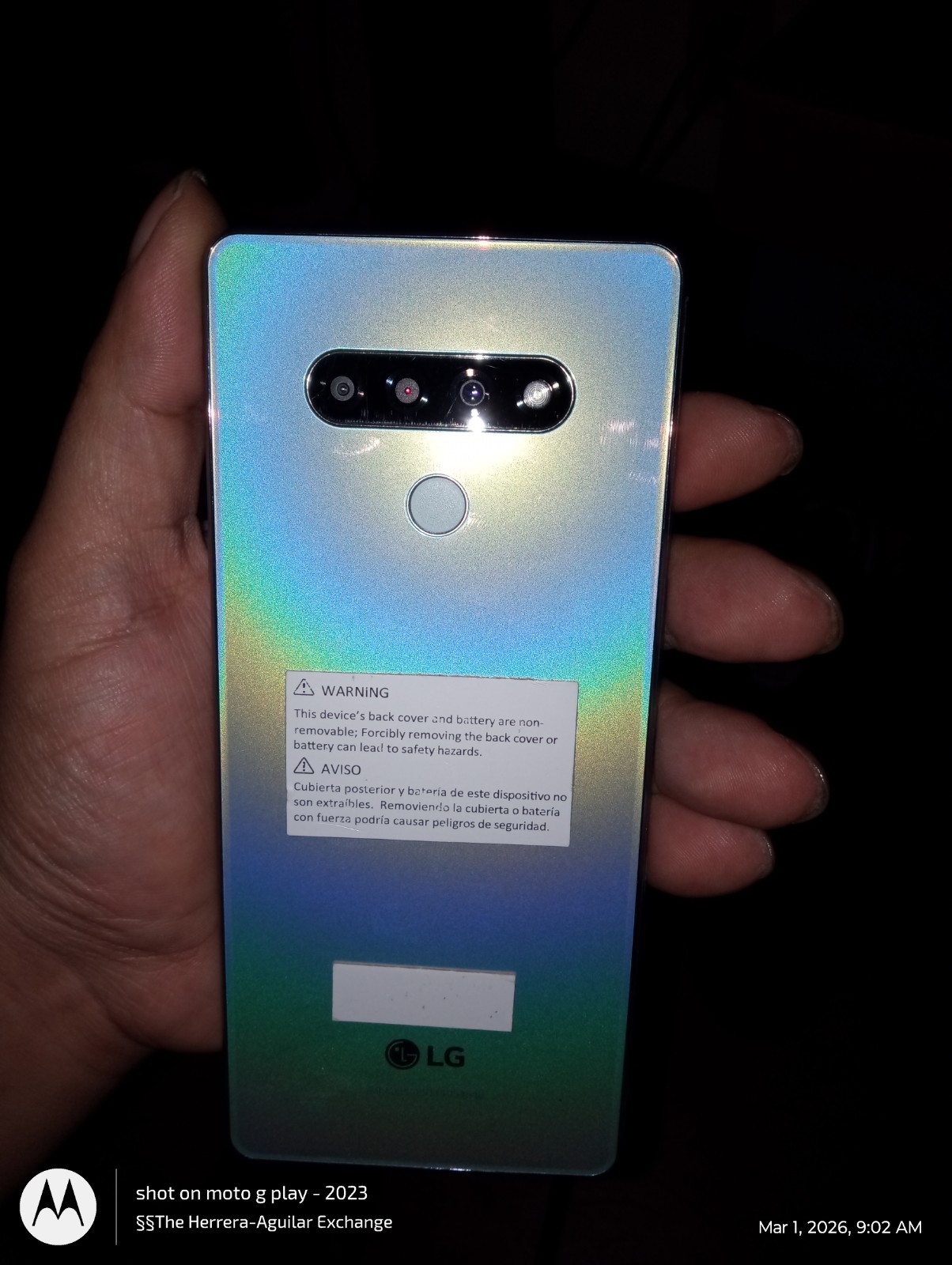 LG Stylo 6 Android Smartphone with pen
