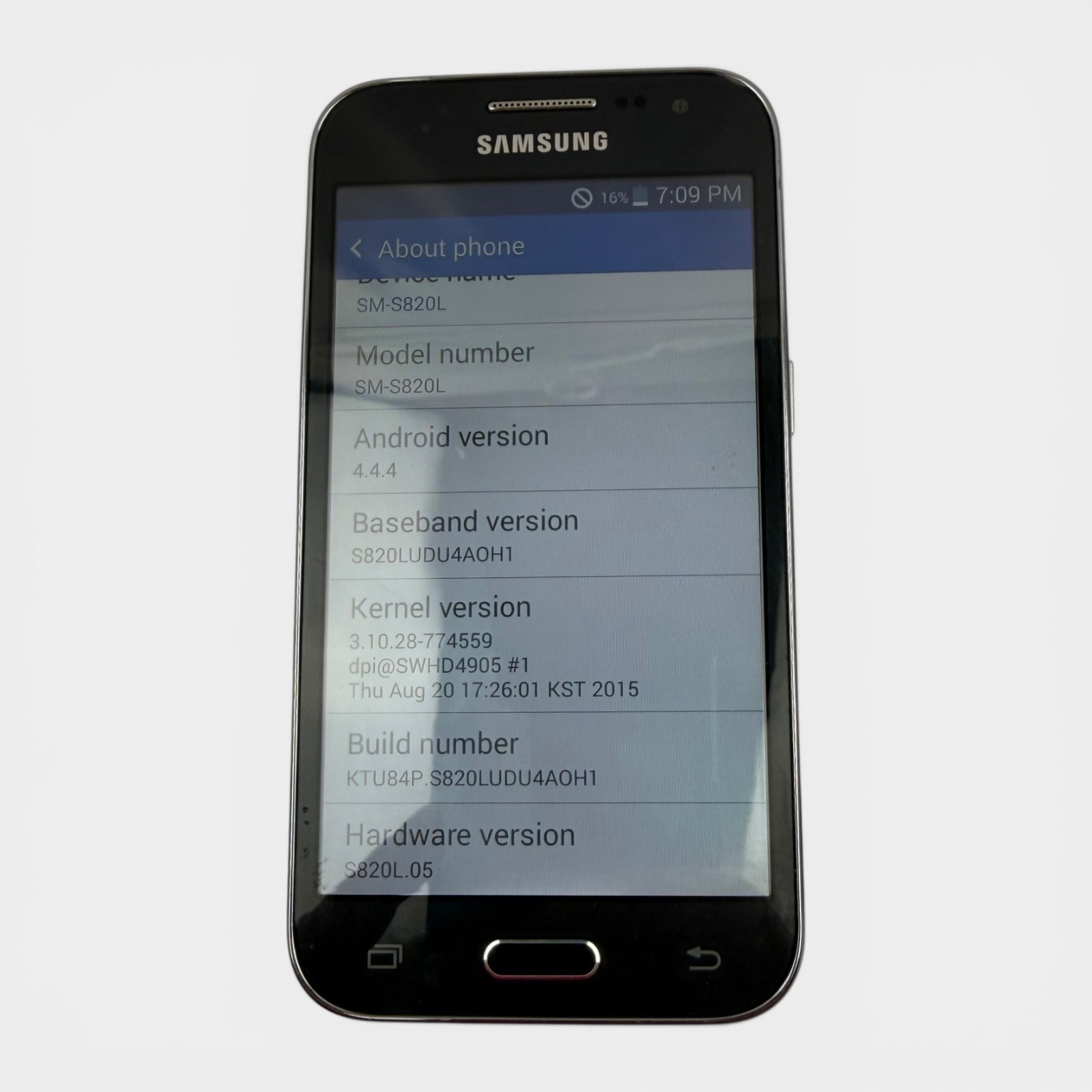 Samsung Galaxy Core Prime SM-S820L 8GB TracFone Android Smartphone Tested