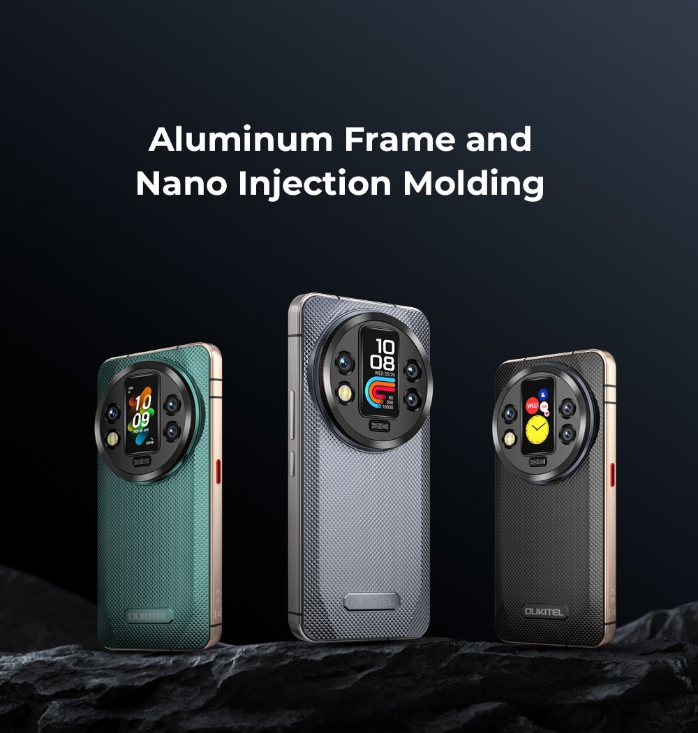 Oukitel WP200 Pro 5G Modular Rugged Smartphone 72GB+1TB 108MP 6.7″ 8800mAh NFC