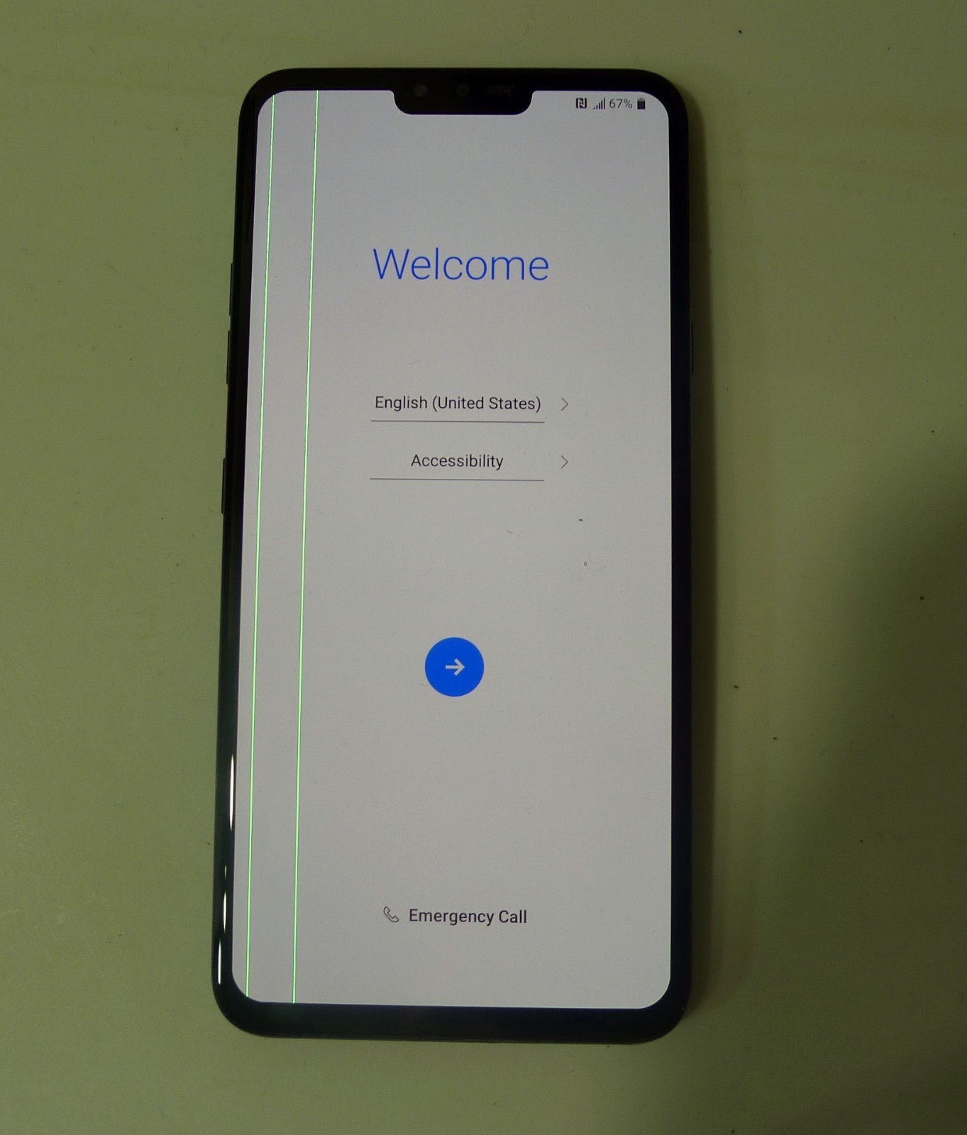 LG V40 Thinq 64GB LM-V405TA (T-Mobile) Black BAD SCREEN READ!!!