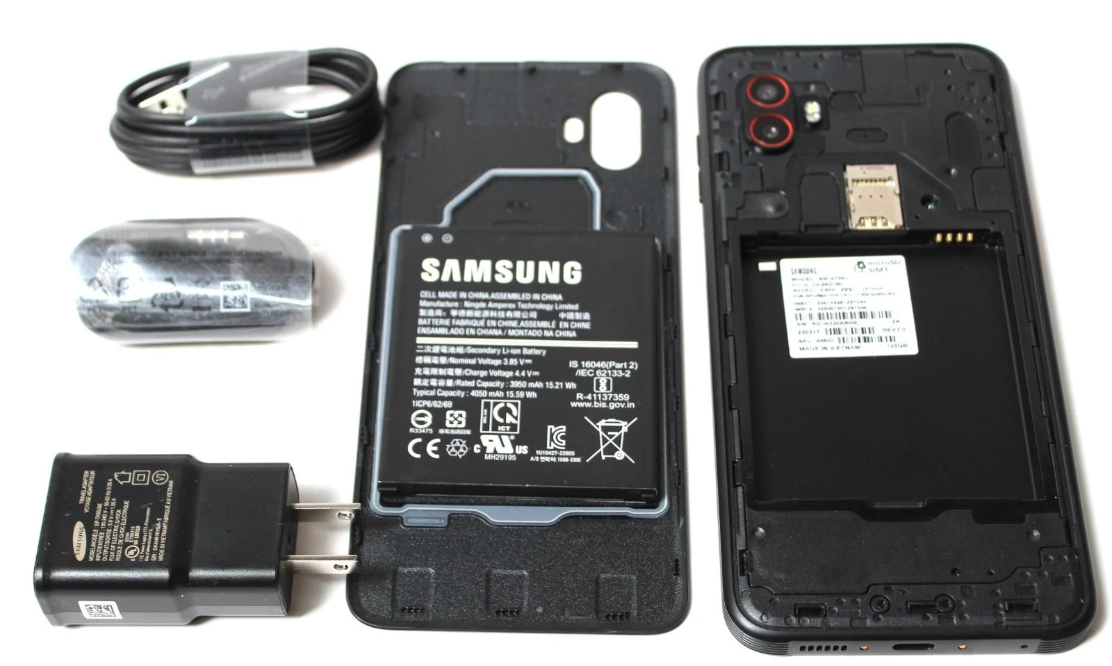 Samsung Galaxy XCover6 Pro 5G 128 GB Black (Verizon) Unlocked NEW OTHER OPEN BOX