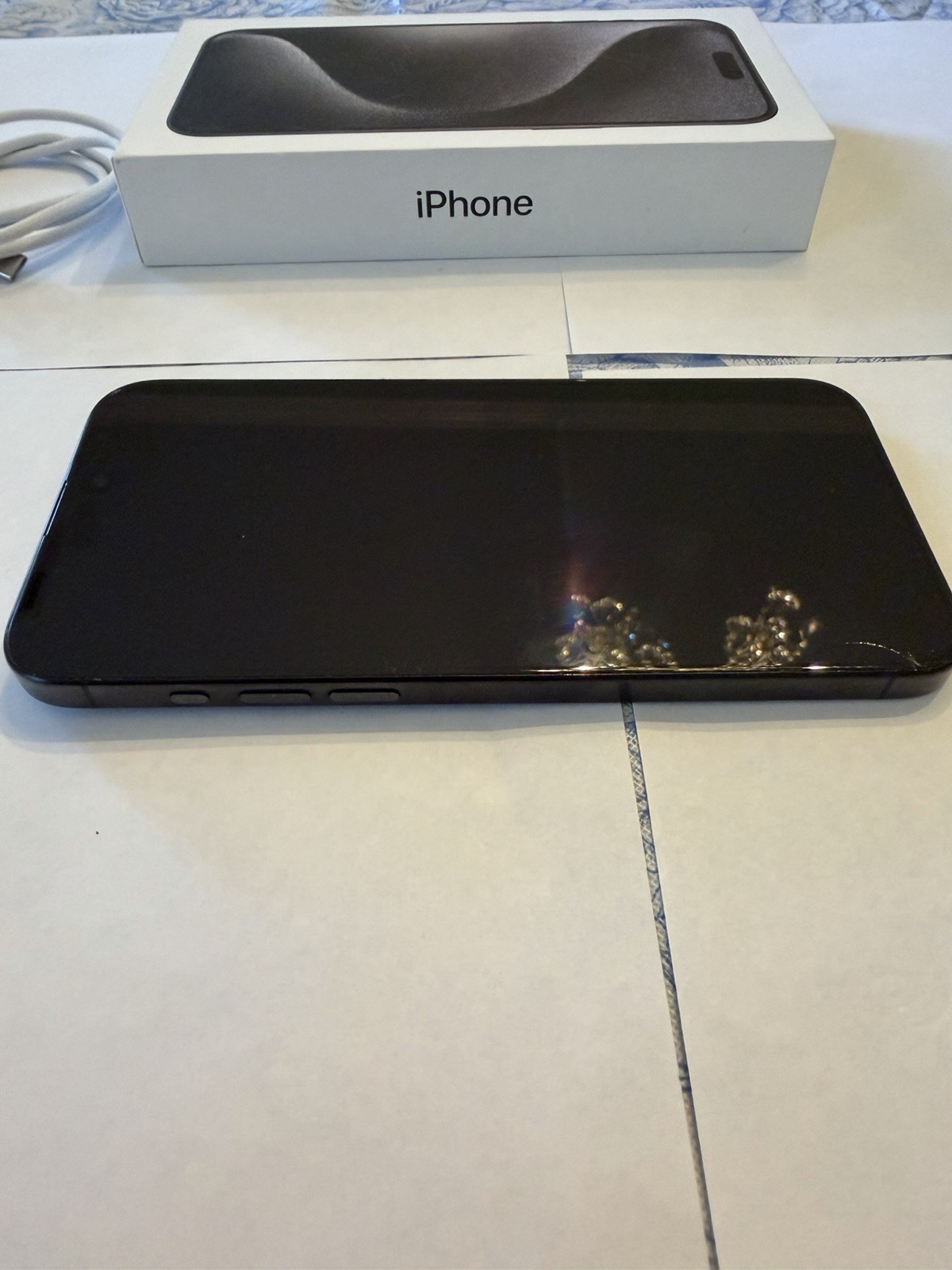 Apple iPhone 15 Pro Max 512GB Black Unlocked eSIM iOS 48MP w/ Box USB-C