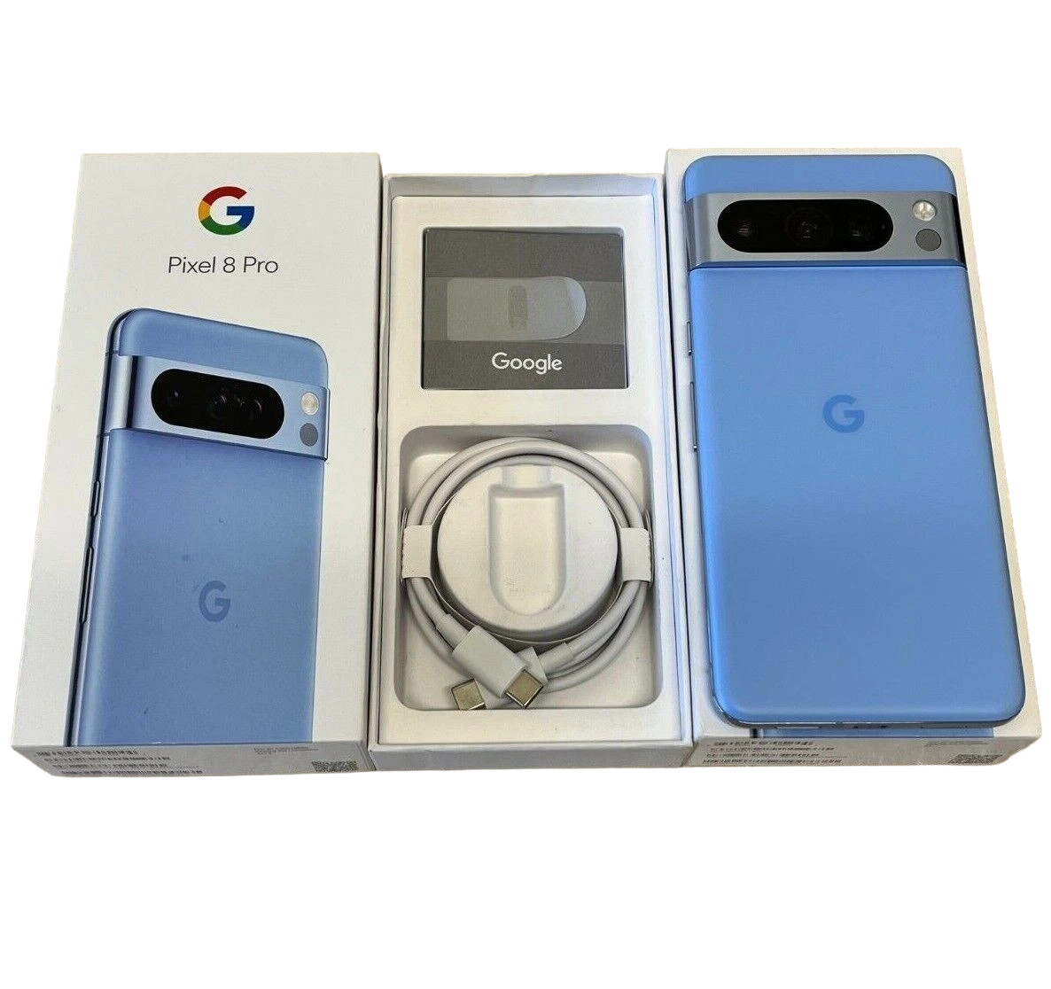 Google Pixel 8 Pro 5G 128GB OEM Bootloader Factory Unlocked Excellent In-Box