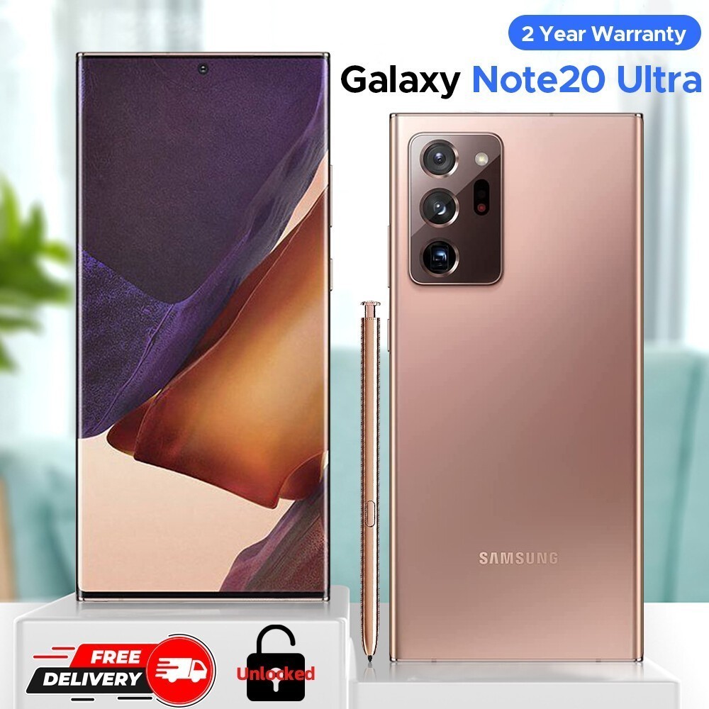 NEW SEALED SAMSUNG GALAXY NOTE 20 ULTRA 128GB 512GB FACTORY UNLOCKED Smartphone