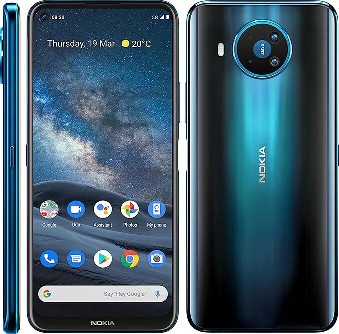 Original Nokia 8.3 5G 64GB /128GB ROM Single/Dual SIM 64MP Mobile Phone 6.81″ A+