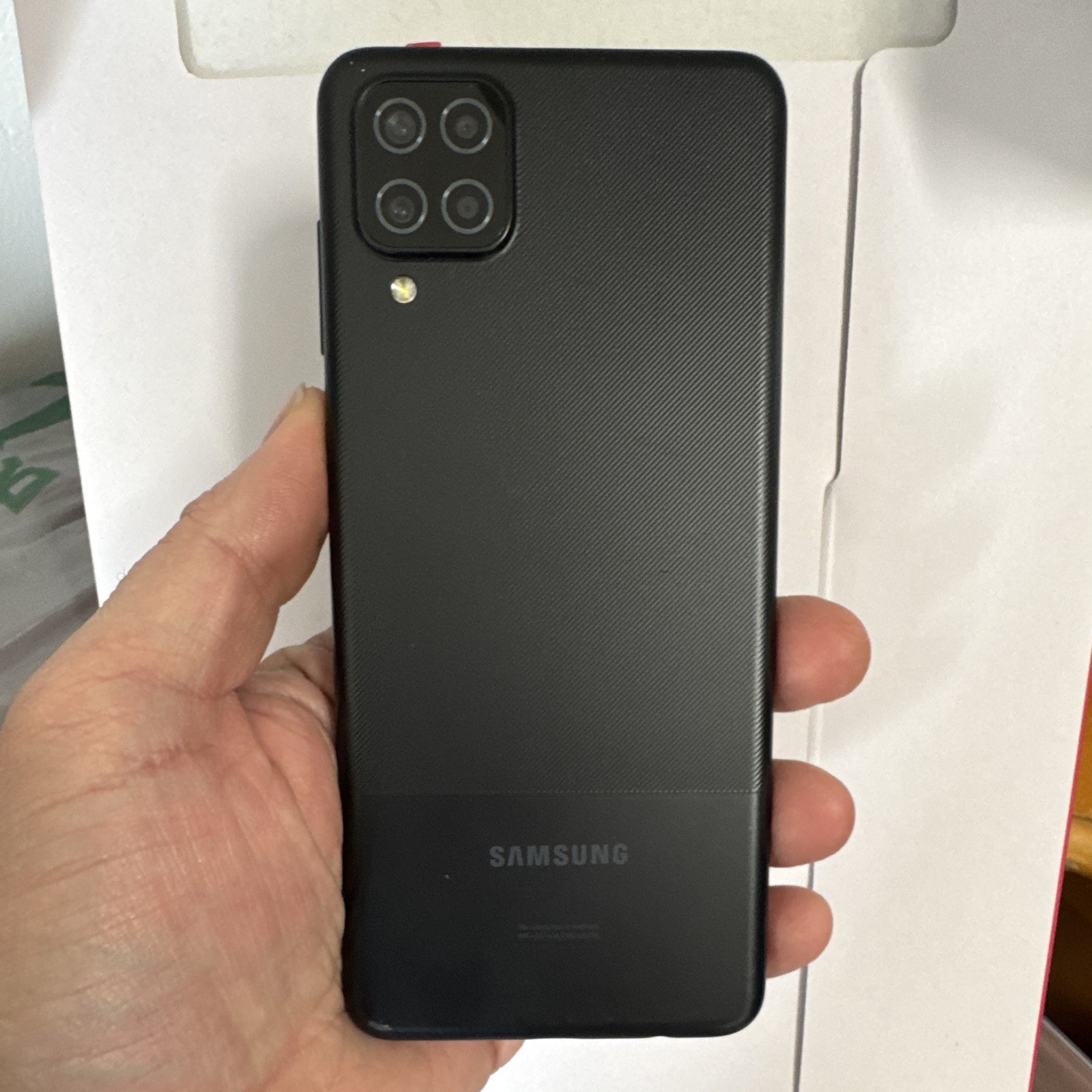 Samsung Galaxy A12 32GB Black Unlocked Android 12 5.1in Bar USB-C