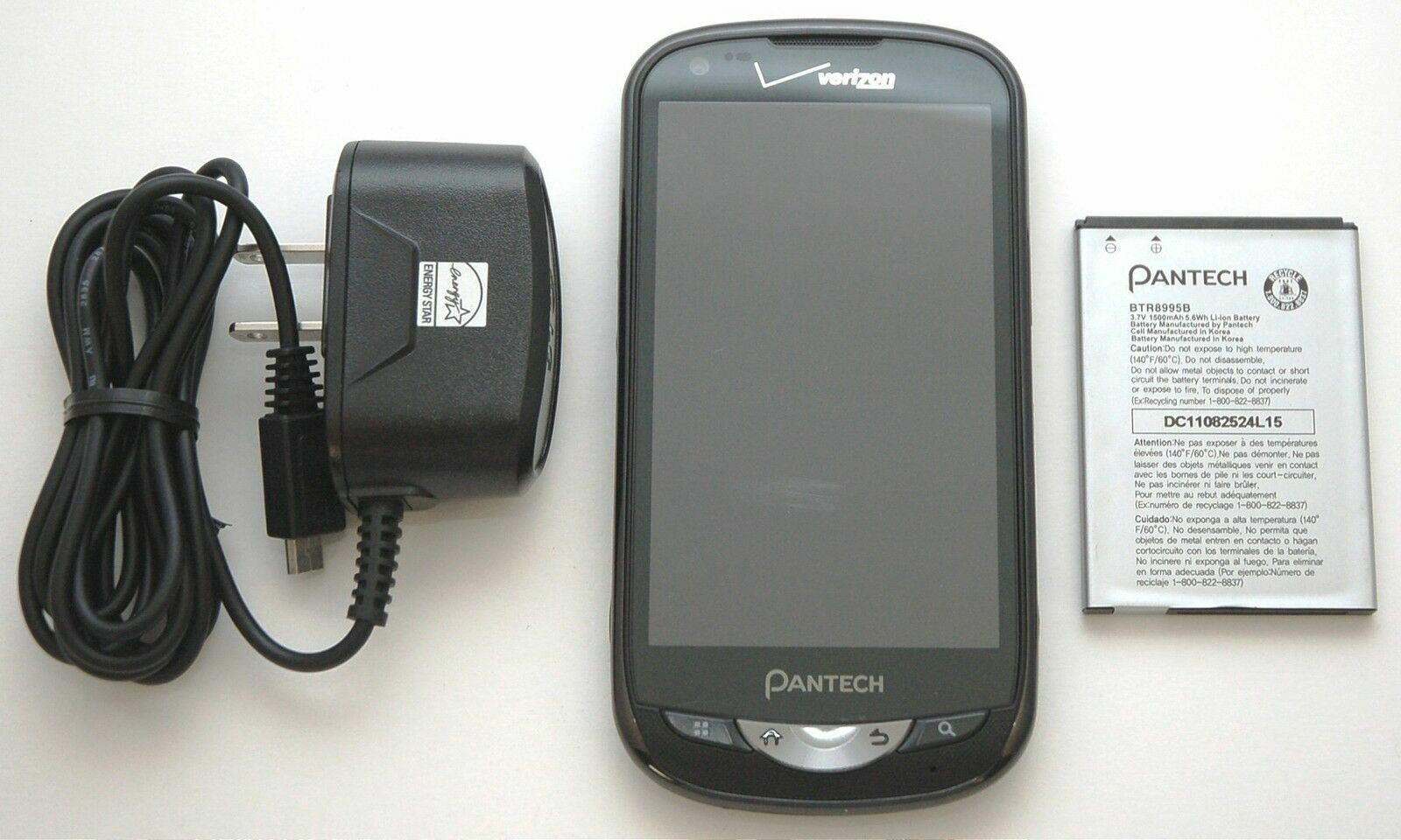 Pantech ADR8995 VW Breakout Verizon LTE Cell Phone Android MicroSD Grade C