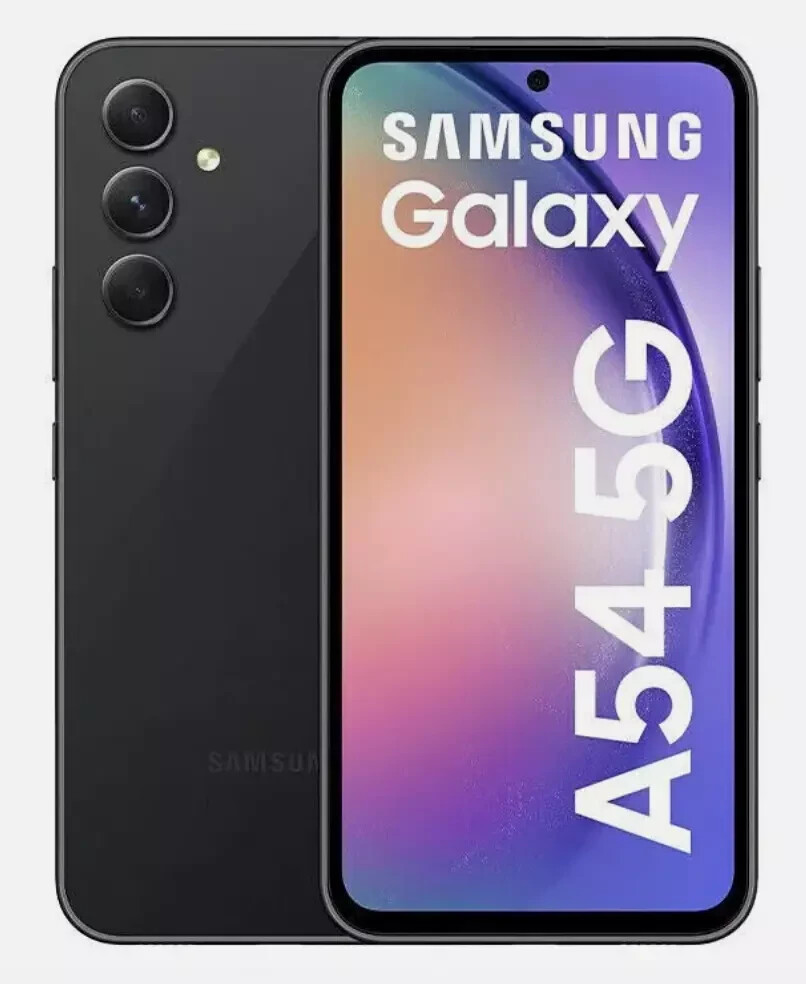 SAMSUNG GALAXY A54 5G SM-A546U GSM UNLOCKED 128GB BLACK EXCELLENT CONDITION
