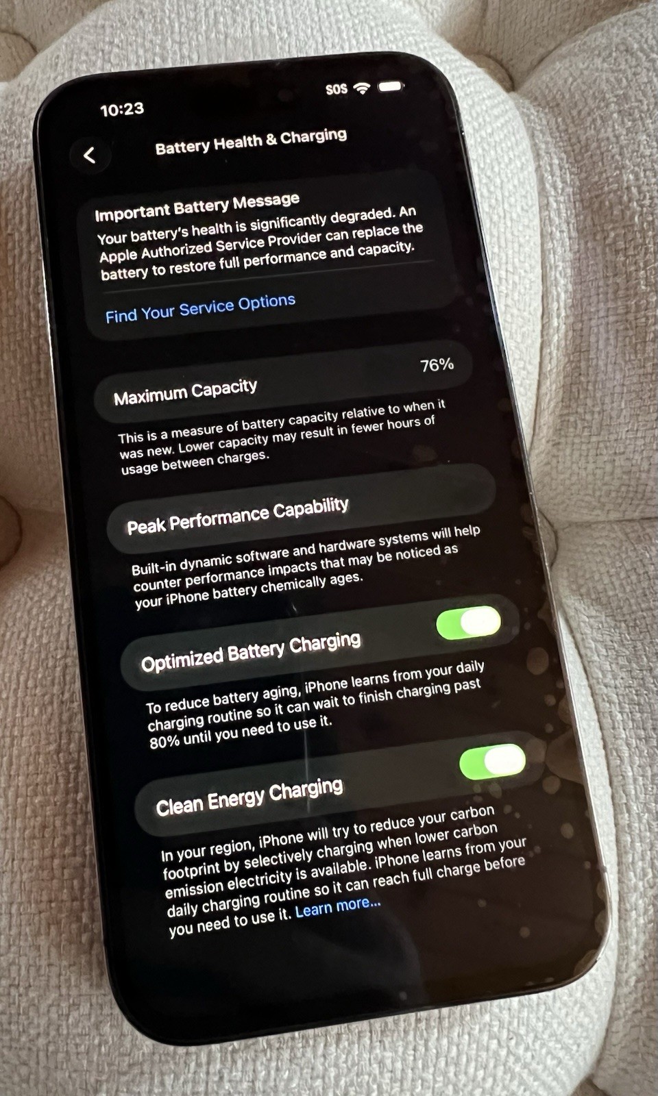 Apple iPhone 14 Pro Max 256GB Space Black A2651 (Unlocked) Working – New Screen