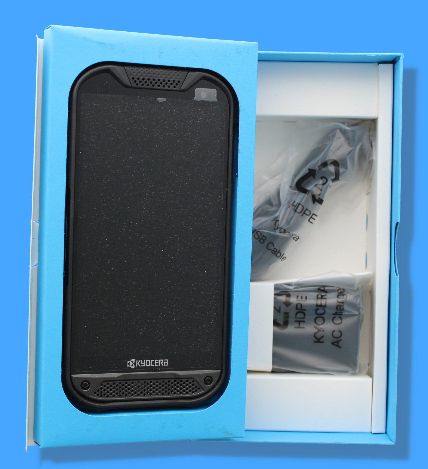 NEW AT&T KYOCERA E6920 DURAFORCE PRO 2 64GB SMARTPHONE BLACK