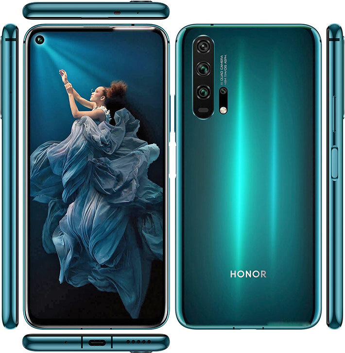 Unlocked Honor 20 Pro 8GB/128GB 8GB/256GB 48.0MP Android Dual SIM Phone