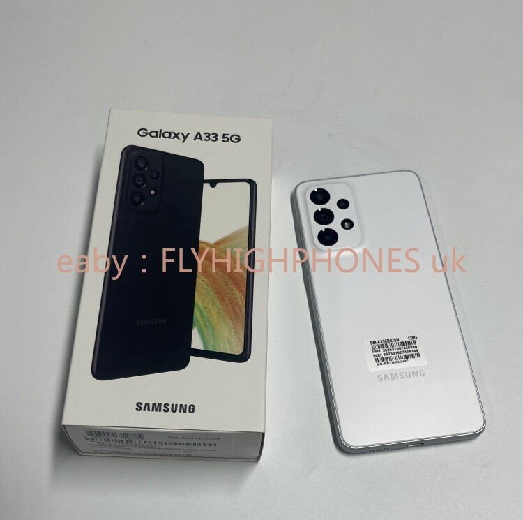 Samsung Galaxy A33 5G Dual SIM 6GB/128GB Unopened Multicolor Unlocked 5000mAh