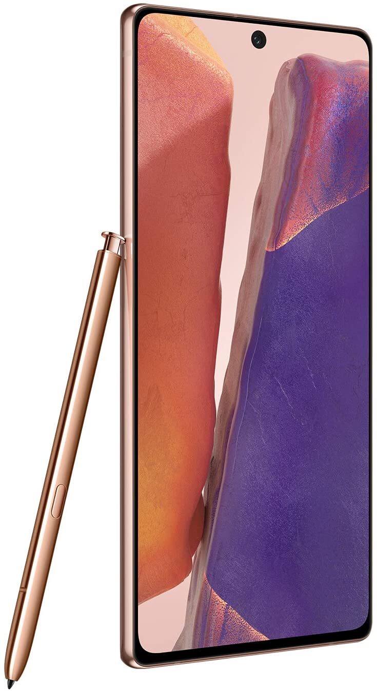 Samsung Galaxy Note 20 N981B/DS 256GB 8GB Dual SIM GSM Unlocked Global Bronze US