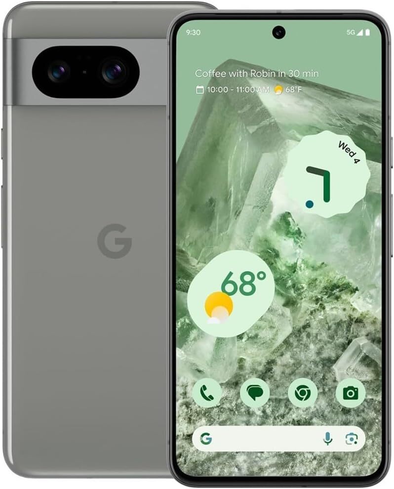 Google Pixel 8 5G 128/256GB, Fully Unlocked – All colors – Used Very Good