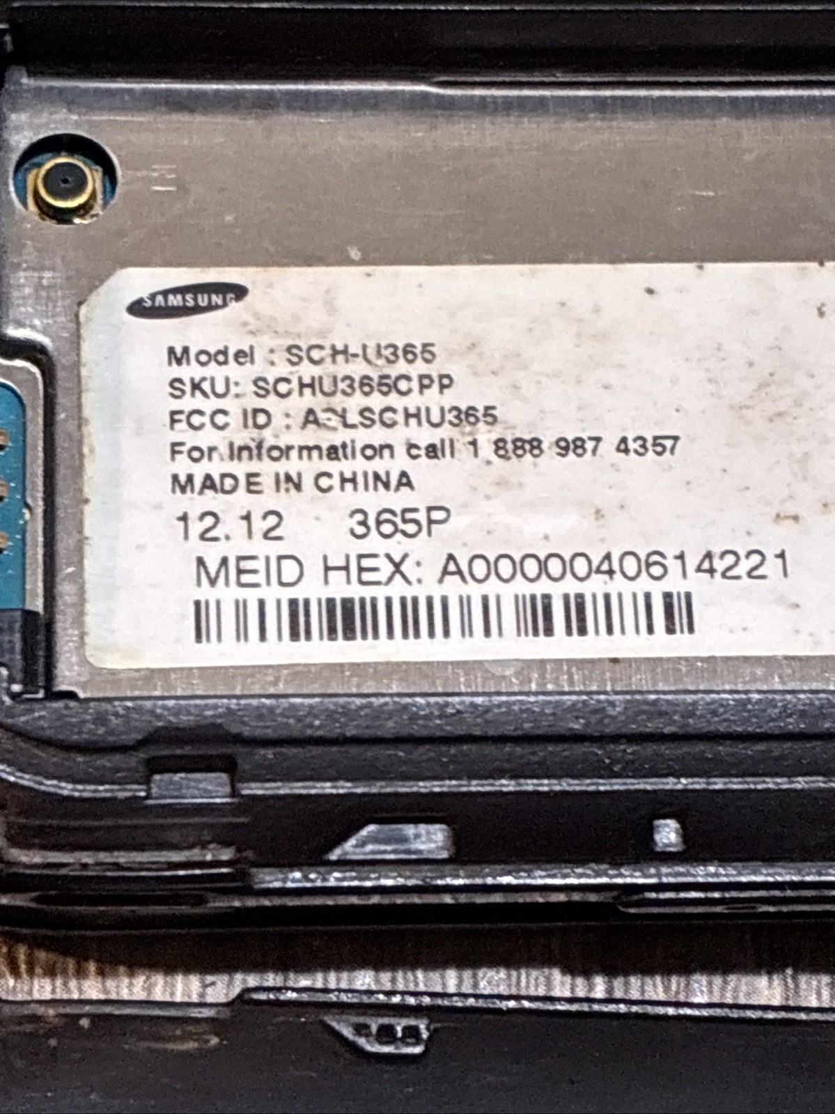 Samsung Gusto 2 – 64 MB – Charcoal Gray (Verizon)