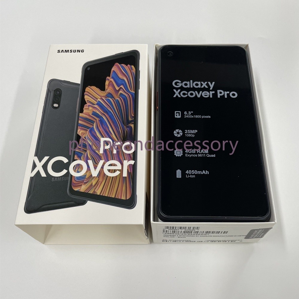 Samsung Galaxy Xcover Pro SM-G715U1 6.3″ Black Unlocked(Any Carrier)- New Sealed