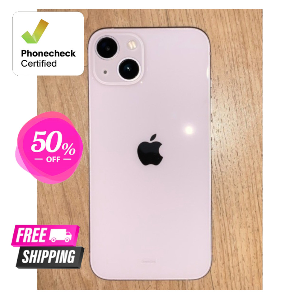 Apple iPhone 13 – Very Good Condition 128GB/256GB – Midnight, Blue, Pink, Red