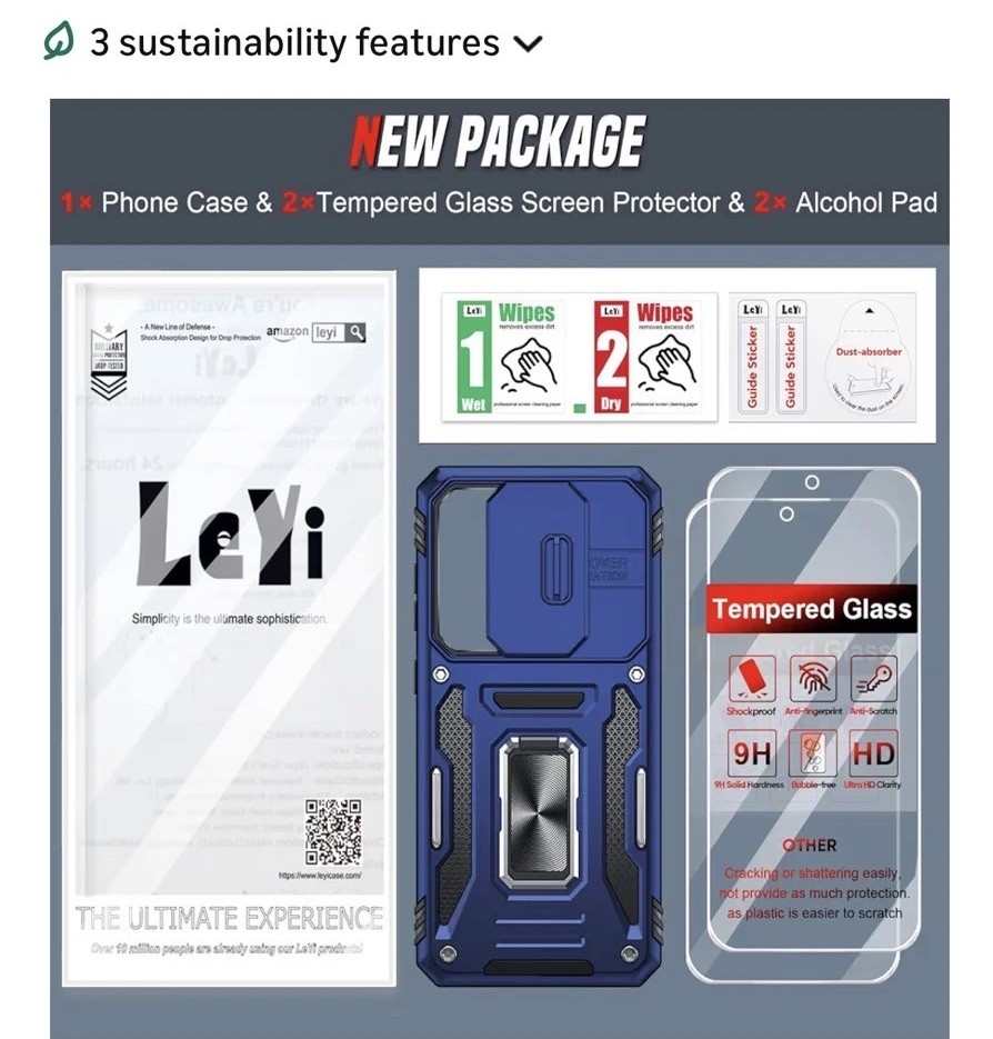 For Samsung Galaxy S25 FE 5G Case with Military Grade Drop Proof Protections