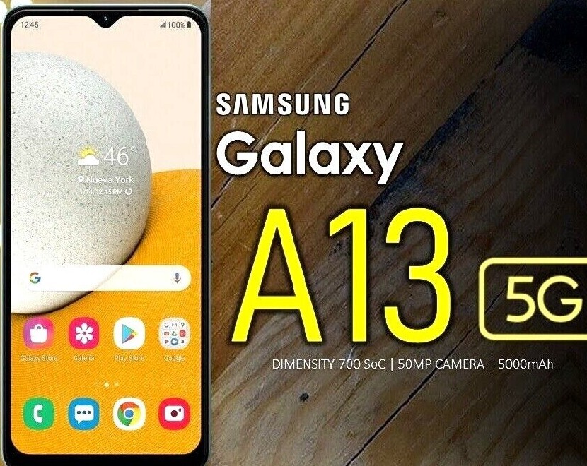 Samsung Galaxy A13 5G SM-A136U 64GB Black Unlocked or T-Mobile or ATT or Metro