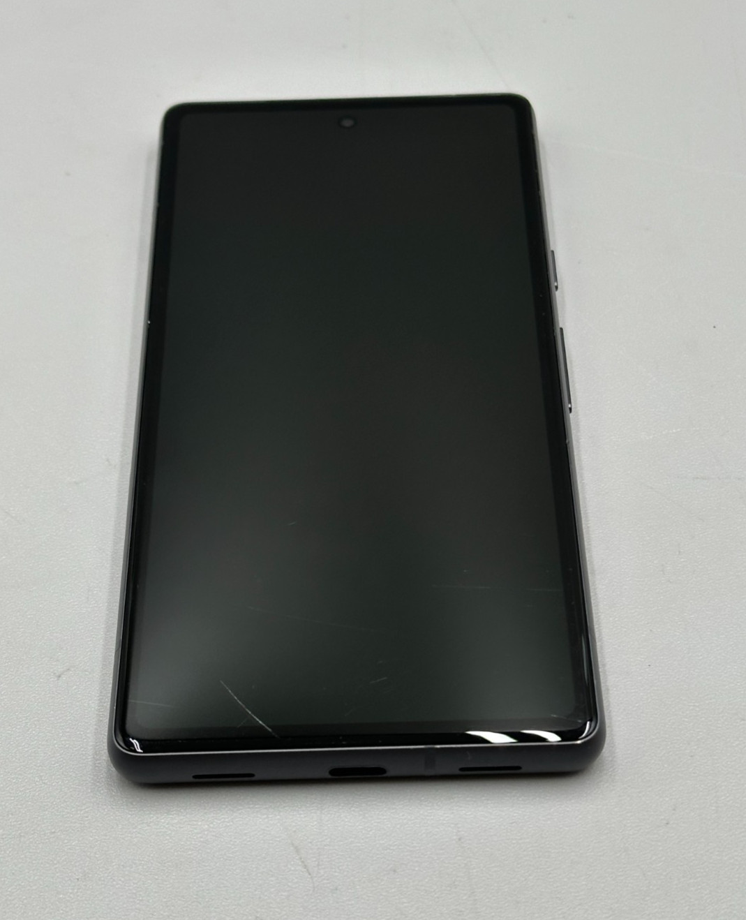 Google Pixel 7A Dual GWKK3 128GB Charcoal Android T-Mobile ONLY Smartphone Good