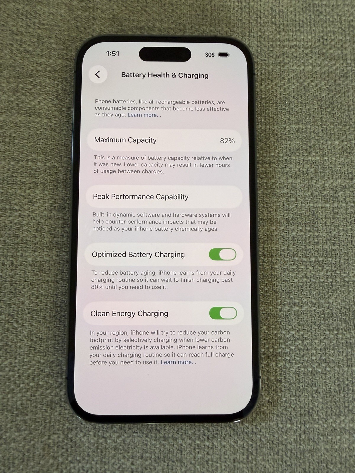 Apple iPhone 14 Pro 128GB Purple iOS 48MP Camera 5G Bluetooth Wi‑Fi NFC