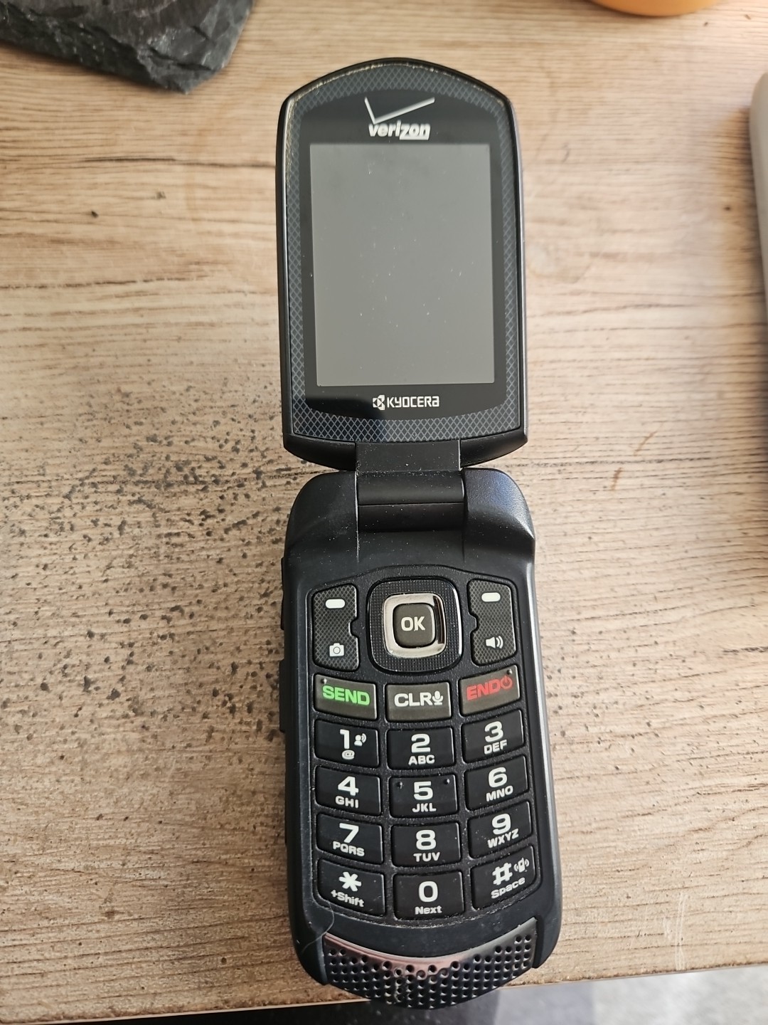 Kyocera DuraXV+ E4520 PTT 3G Verizon Rugged Waterproof Flip Cell Phone *UNTESTED