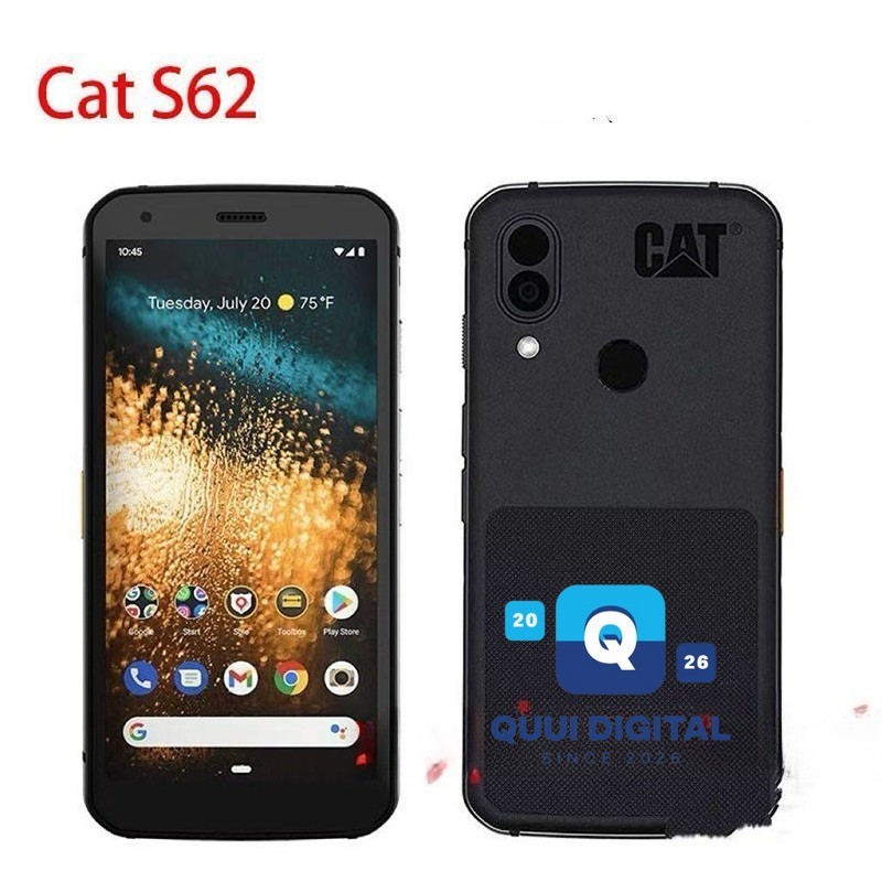 CAT S62 – 128 GB – Black Android microSDXC Unlocked 4G IP68 Rugged Smartphone