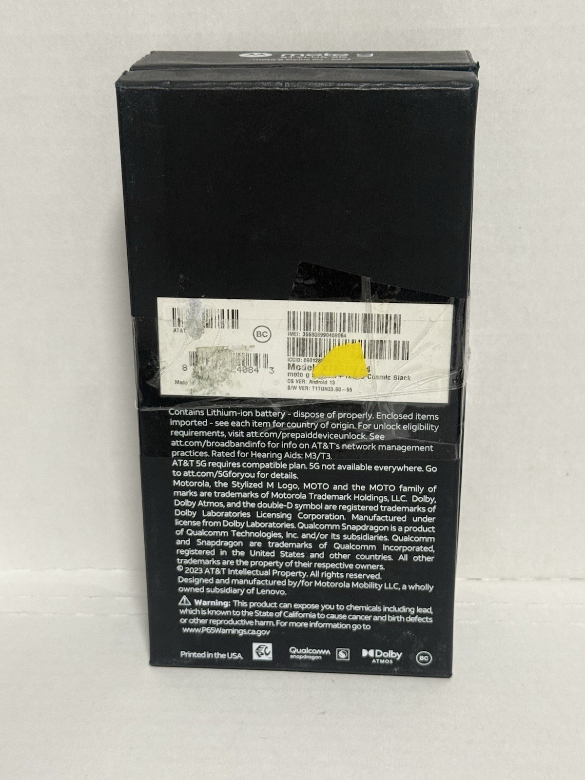 Motorola Moto G Stylus 5G 2023 XT2315-4 128GB for AT&T