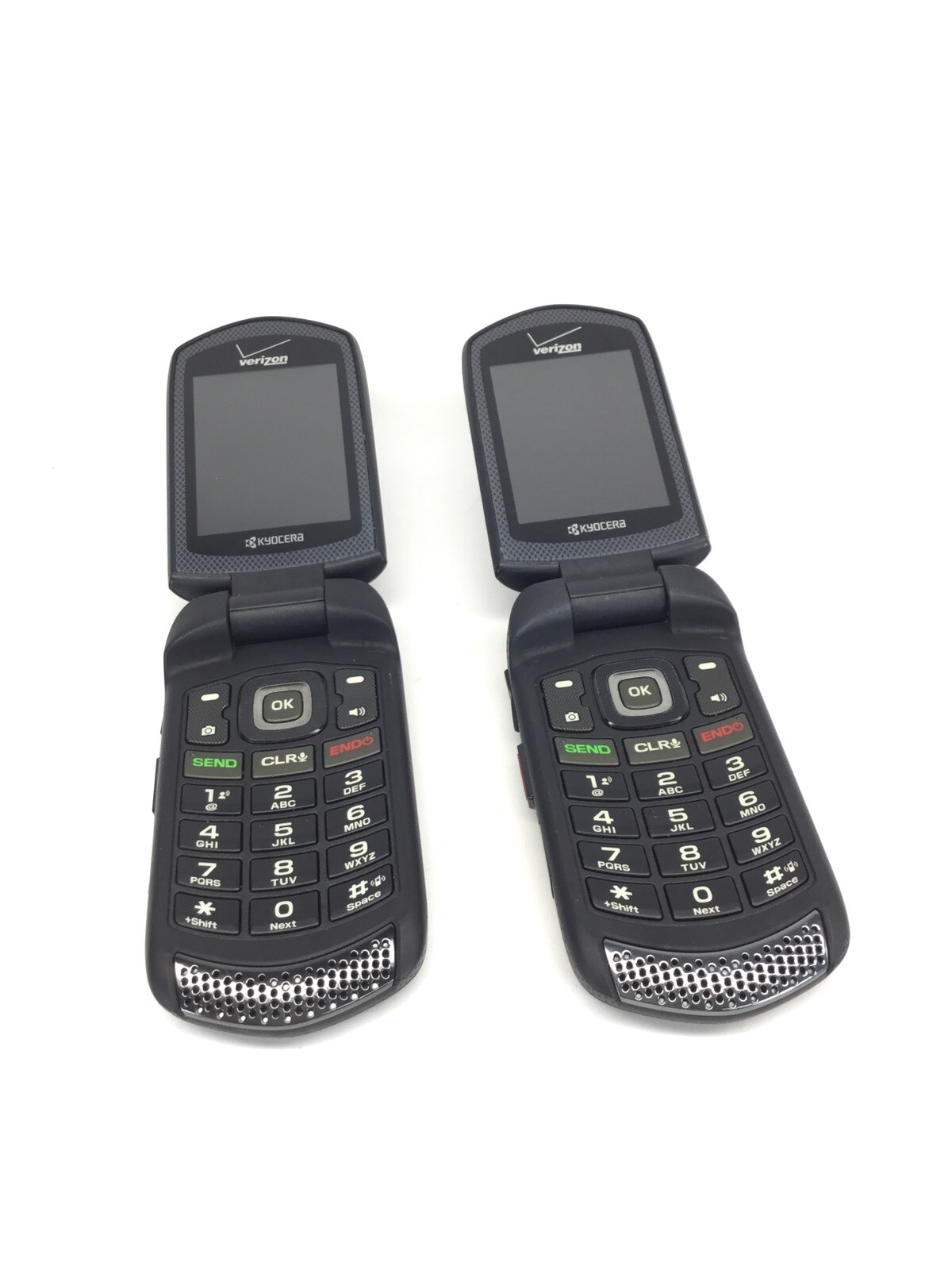 (X2) Kyocera DuraXV+ E4520PTT Verizon Rugged Flip – Page Plus – Good Condition!!