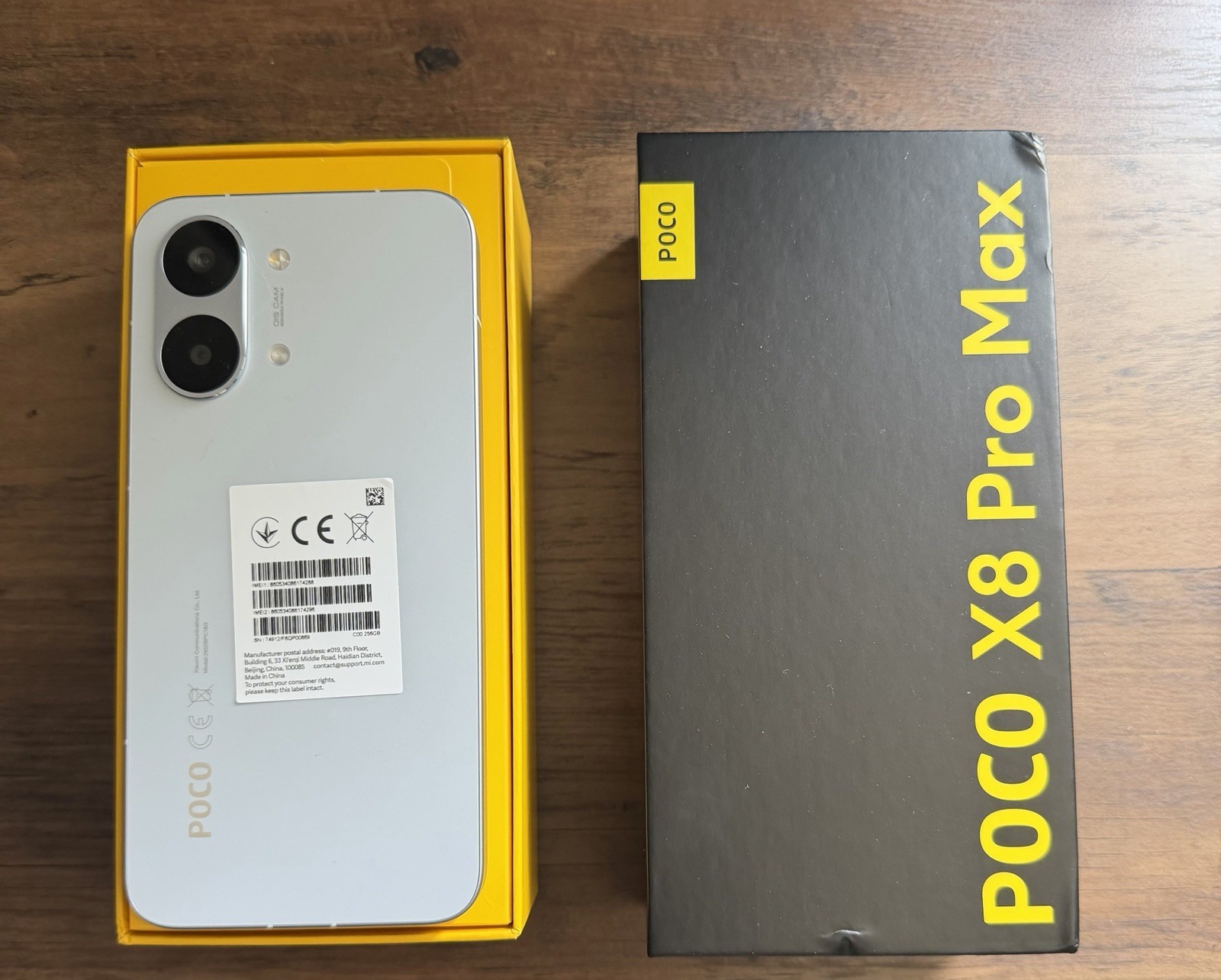 POCO X8 Pro Max – Blue – 256 GB – GSM Unlocked – Open Box