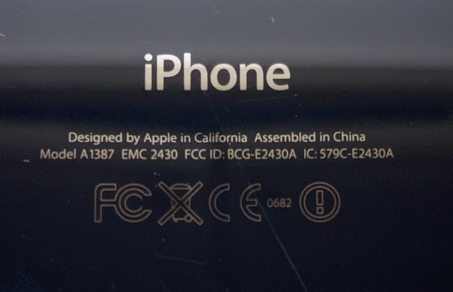 Apple iPhone 4S 16GB Black A1387 WORKING!
